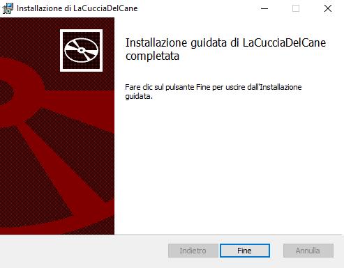 Installazione completata