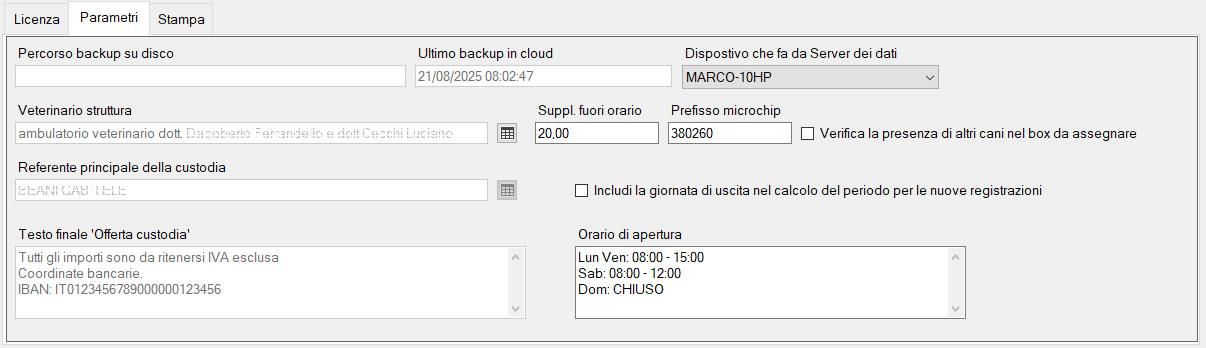 Parametri